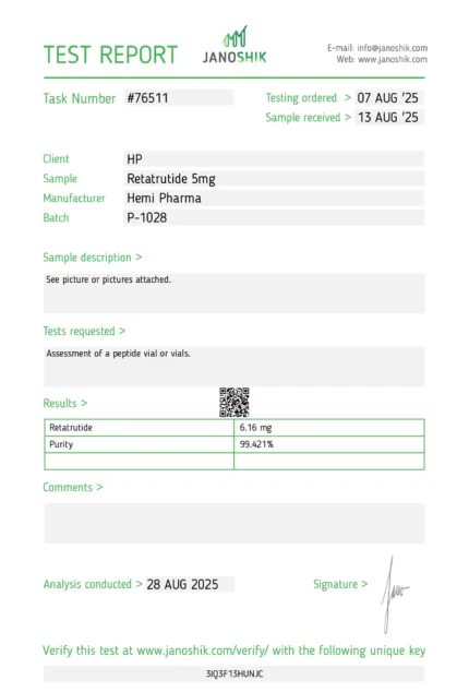 Hemi Pharma Retatrutide